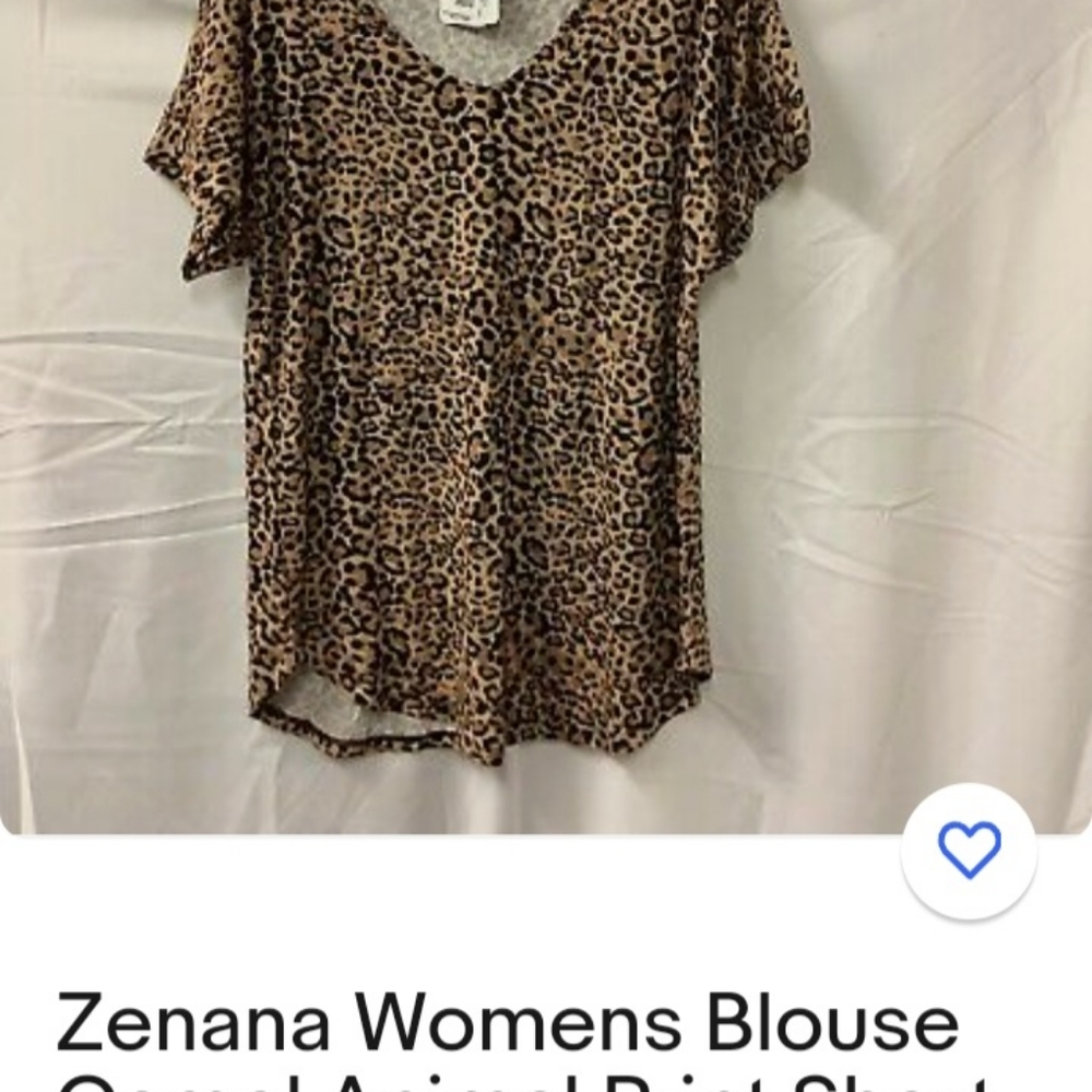 Animal print shirt